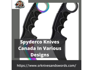 S &R Offers Rare Spyderco Knives Canada Amongst Other Items