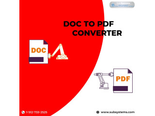 Buy DOCX to PDF Converter and Convert Just in One Click